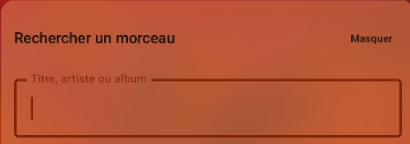 Recherche d’un morceau